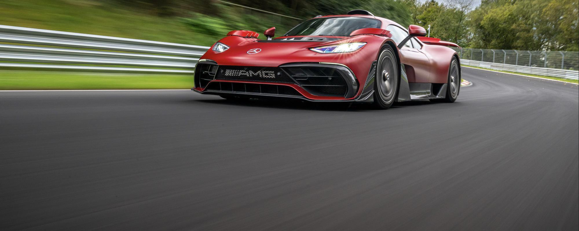 Mercedes AMG One video al ring