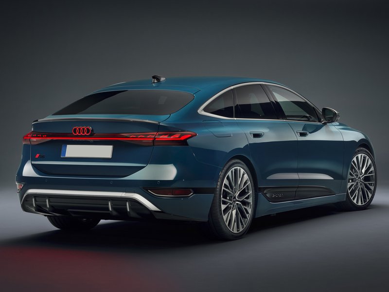 Audi S6 Sportback e-tron posteriore