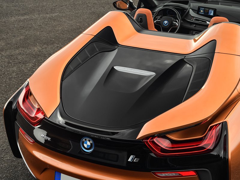 BMW i8 Roadster posteriore