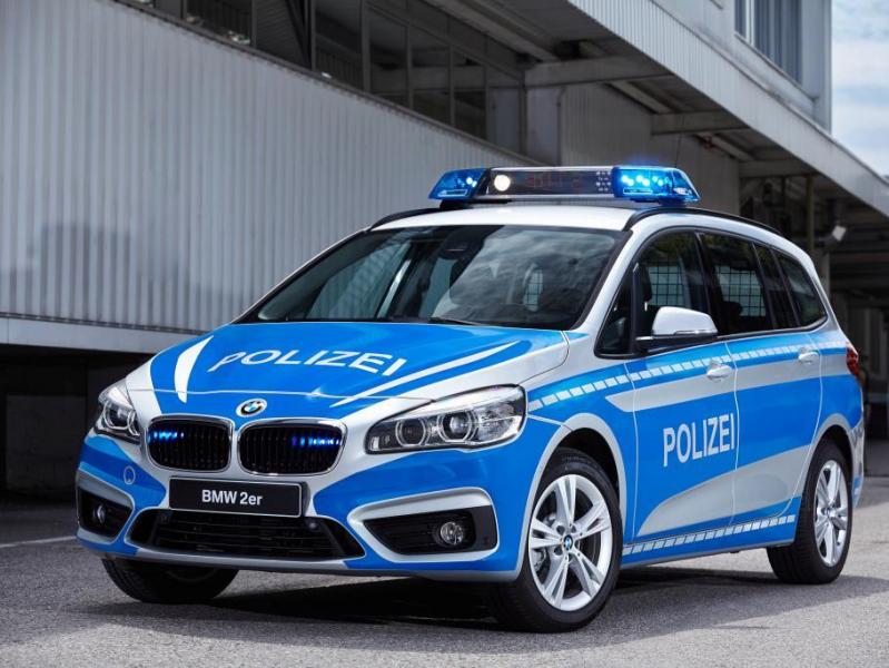 BMW Serie 2 Gran Tourer polizia