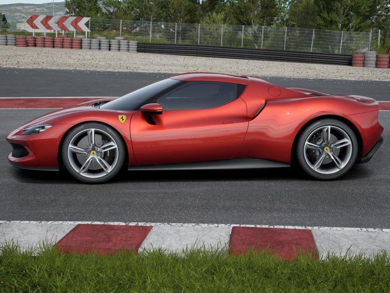 Ferrari 296 GTB profilo
