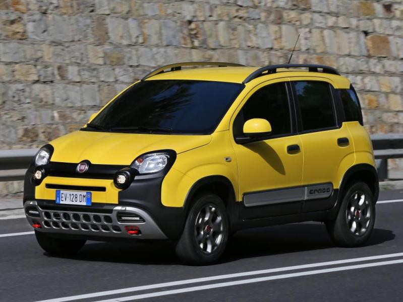 Fiat Panda Cross gialla