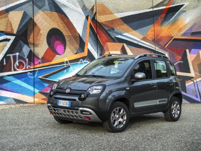 Fiat Panda Cross movimento