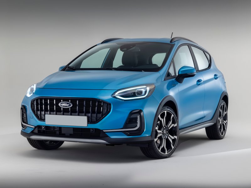 Ford Nuova Fiesta Active anteriore
