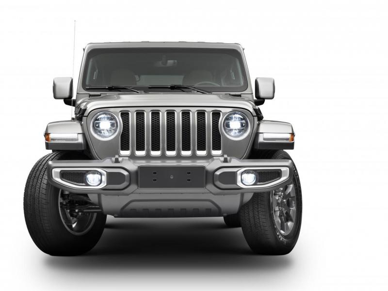 Jeep Wrangler Unlimited frontale