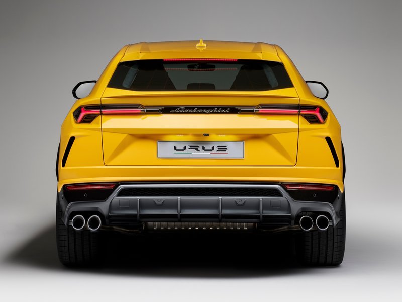 Lamborghini Urus posteriore