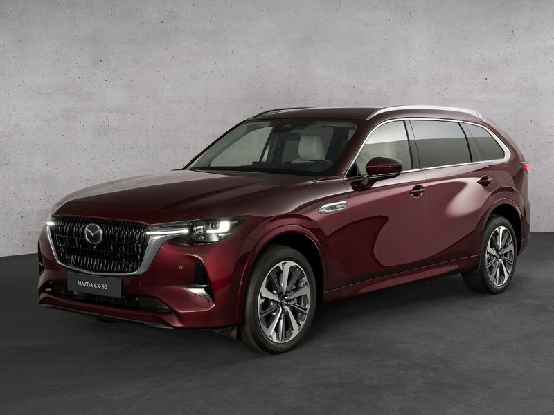 Mazda Nuova CX-80 anteriore