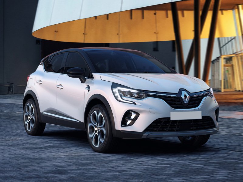 Renault Captur E-Tech plug-in hybrid tre quarti anteriore