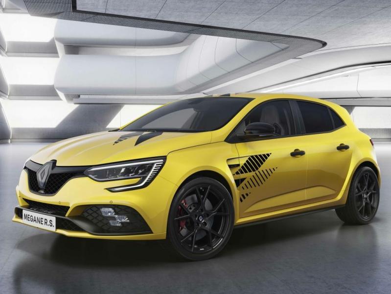 Renault Megane RS giallo