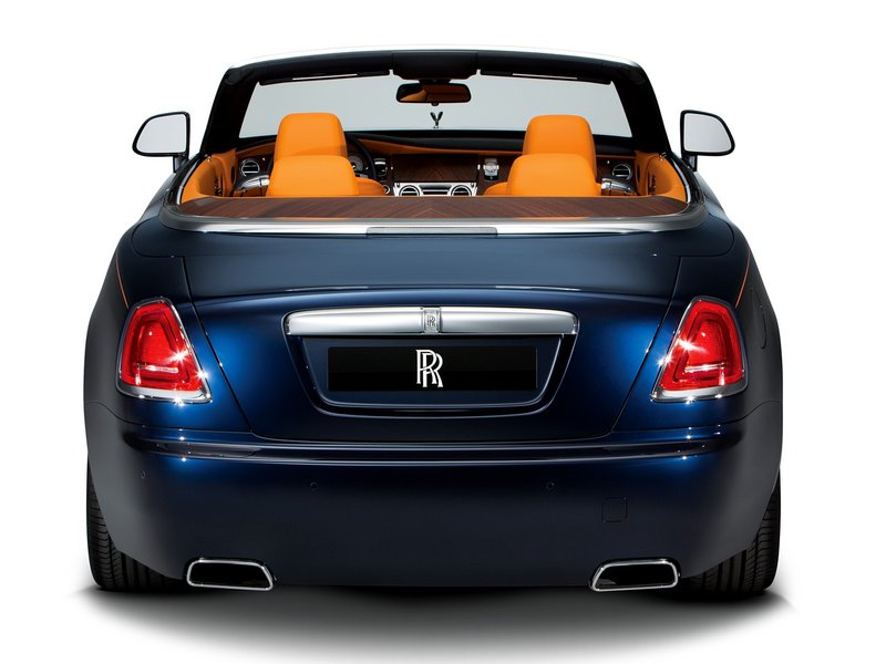 Rolls-Royce Dawn posteriore