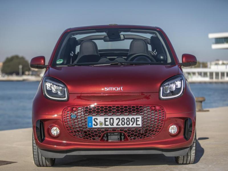 Smart EQ Fortwo Cabrio frontale