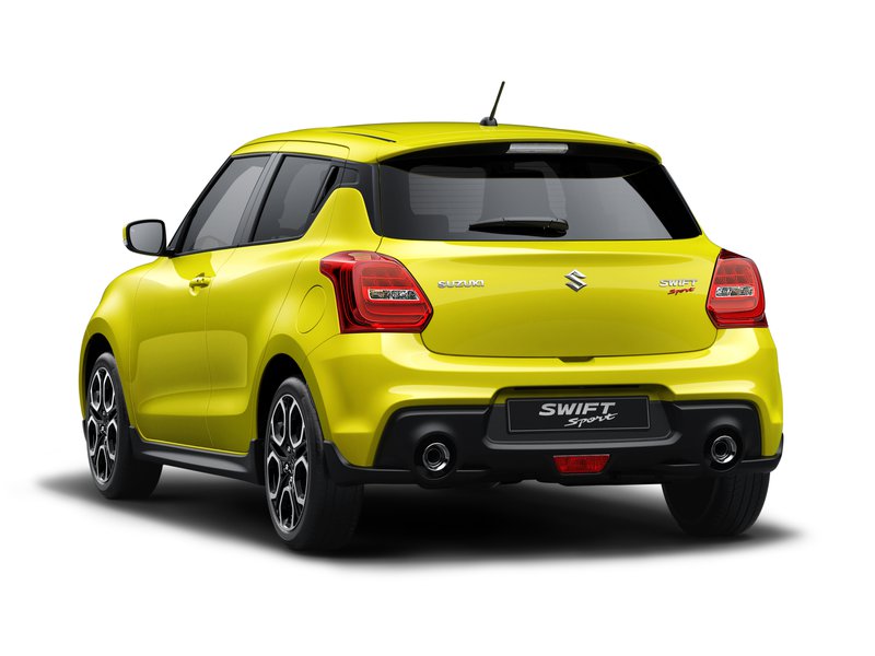Suzuki Swift Sport Hybrid posteriore