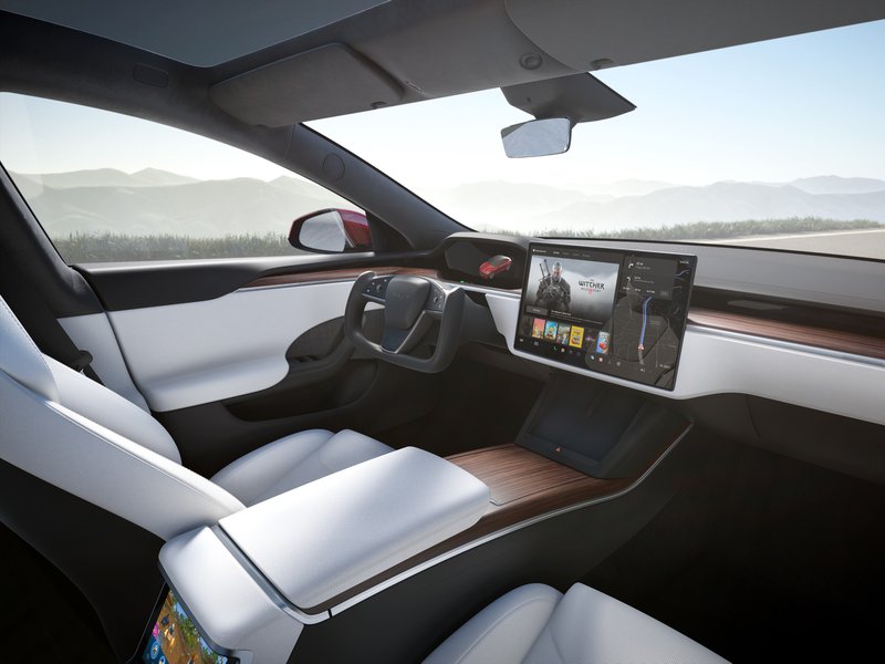 Tesla Model S interni