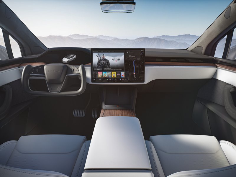 Tesla Model X interni