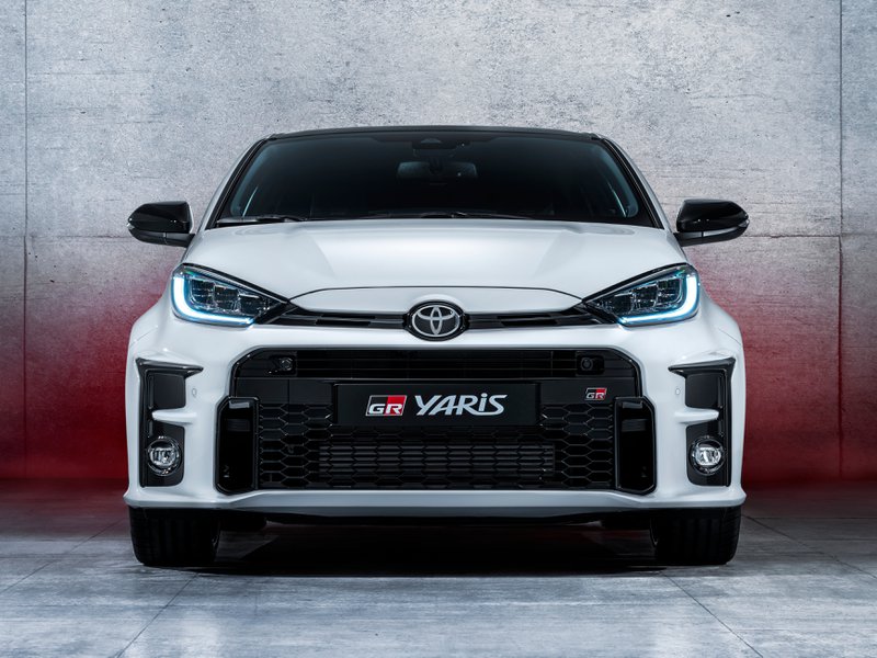 Toyota Nuova GR Yaris anteriore